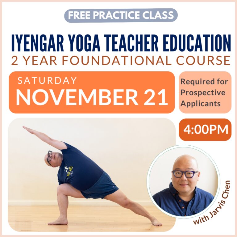 Iyengar Practice Class
